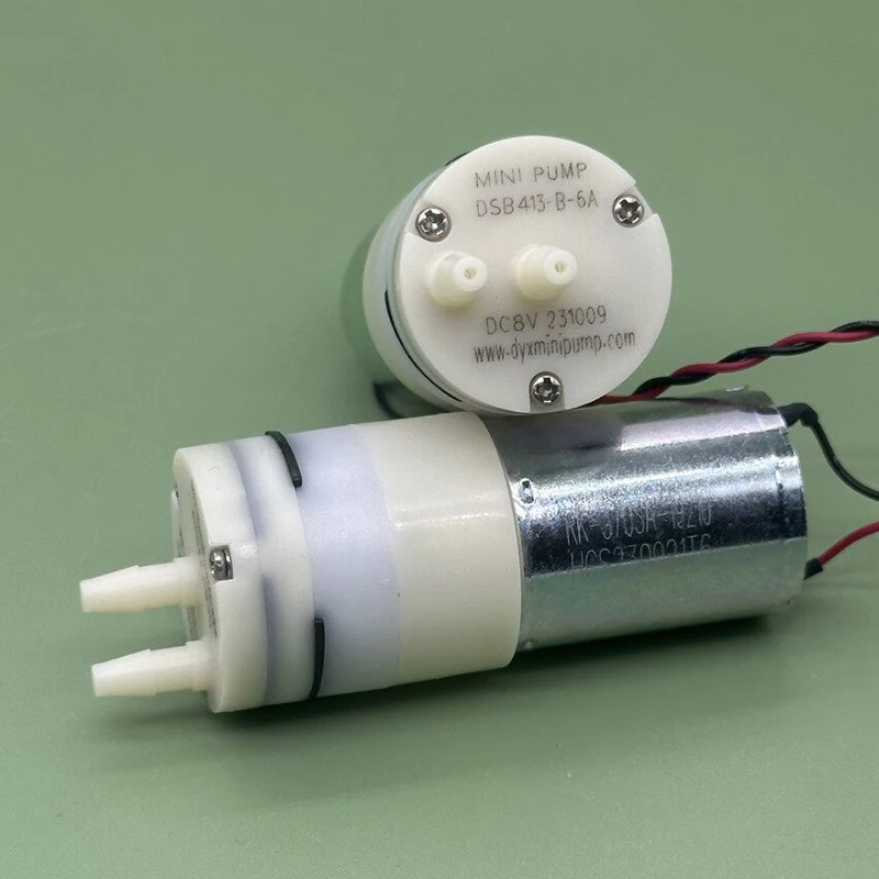 1PCS DSB413-B-6A DC 5V 6V 8V Mini 370 Motor Diaphragm Pump Self-priming Water Pump Dispenser Machine
1PCS DSB413-B-6A DC 5V 6V 8V Mini 370 Motor Diaphragm Pump Self-priming Water Pump Dispenser Machine