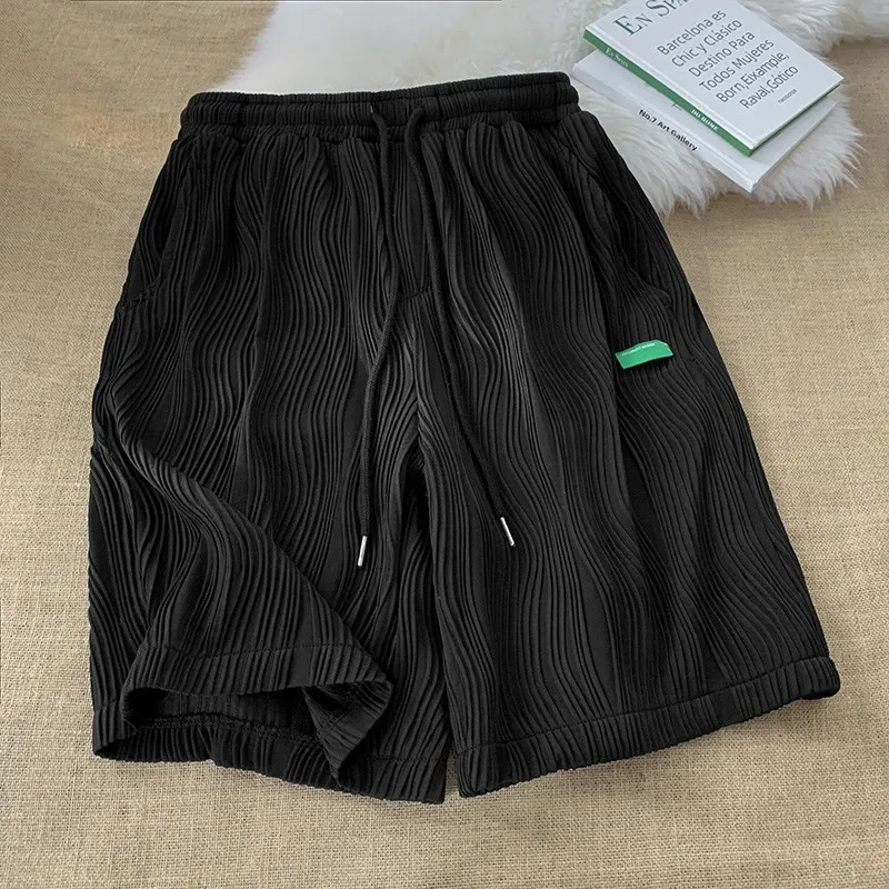 plus Size Ice Silk orts Men's Summer Loose Sports Casual Five-Quarter Length Folded Texture Pattern Comfortable Breathable
plus Size Ice Silk orts Men's Summer Loose Sports Casual Five-Quarter Length Folded Texture Pattern Comfortable Breathable