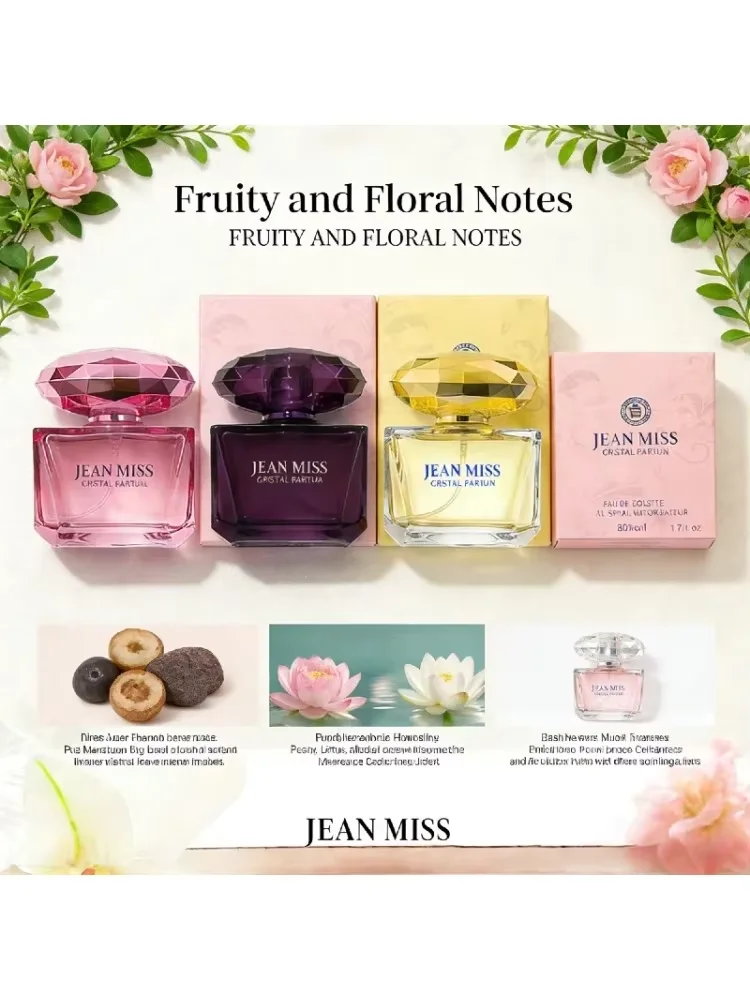 JEAN MISS 50 мл Sweet Love Туалетная вода для женщин, аромат Crystal Diamond, спрей с цветочным ароматом Black Crystal Lady
JEAN MISS 50 мл Sweet Love Туалетная вода для женщин, аромат Crystal Diamond, спрей с цветочным ароматом Black Crystal Lady