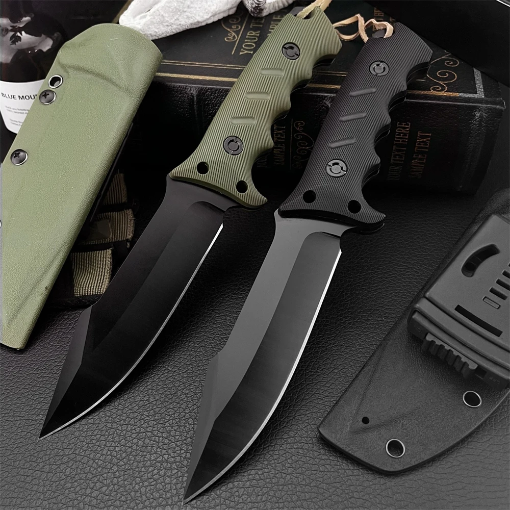 EDC-нож с прямым лезвием и рукоятью G10 для активного отдыха, альпинизма, кемпинга, рыбалки, портативный, идеальный подарок, незаменимое снаряжение
EDC-нож с прямым лезвием и рукоятью G10 для активного отдыха, альпинизма, кемпинга, рыбалки, портативный, идеальный подарок, незаменимое снаряжение