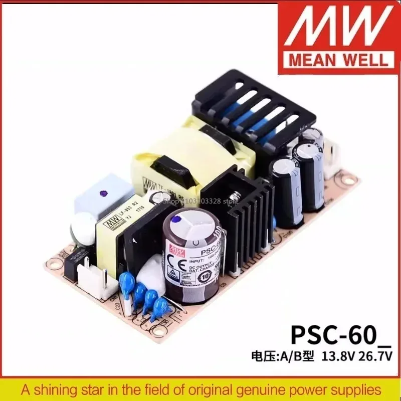 MEAN WELL 60W Single Output with Battery Charger(UPS Function) PSC-60A 13.8V PSC-60B 27.6V
MEAN WELL 60W Single Output with Battery Charger(UPS Function) PSC-60A 13.8V PSC-60B 27.6V