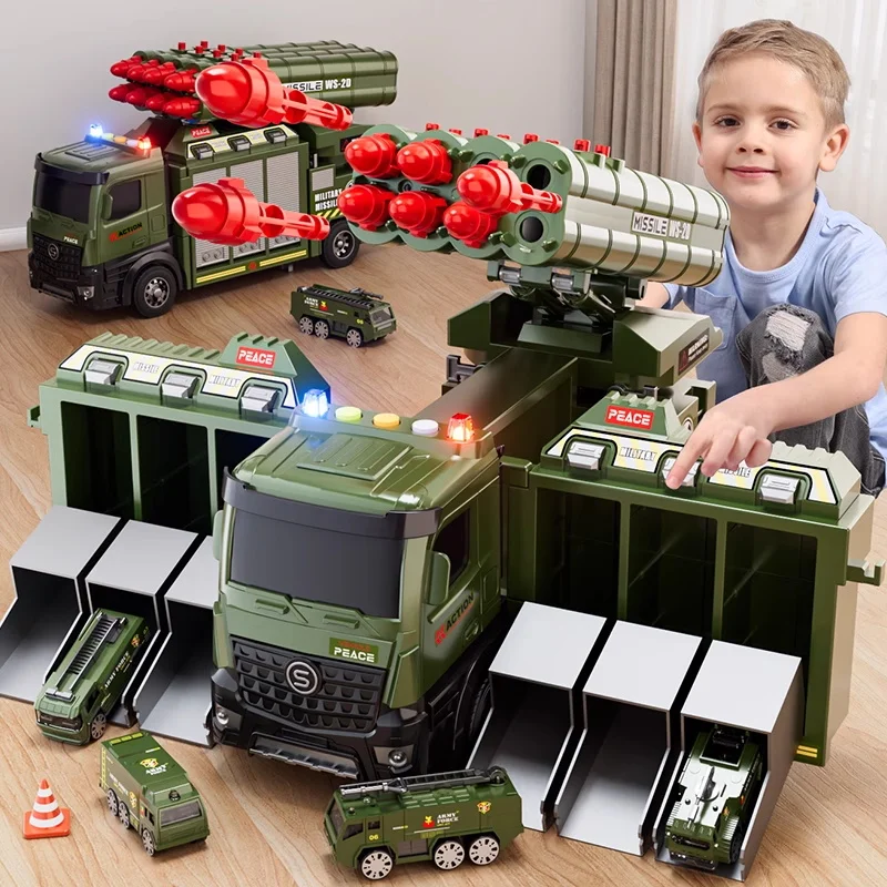 New 8 Missile Alloy Die-casting Military Toy Models Can Emit Sound Light To Pull Back Vehicle Decorative for Boy Birthday Gifts
New 8 Missile Alloy Die-casting Military Toy Models Can Emit Sound Light To Pull Back Vehicle Decorative for Boy Birthday Gifts