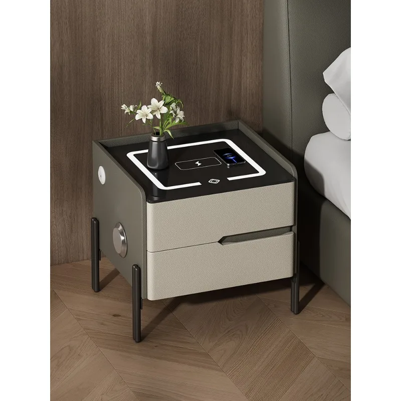 Intelligent bedside table, modern and simple solid wood, internet famous, extremely simple, multifunctional master bedroom
Intelligent bedside table, modern and simple solid wood, internet famous, extremely simple, multifunctional master bedroom