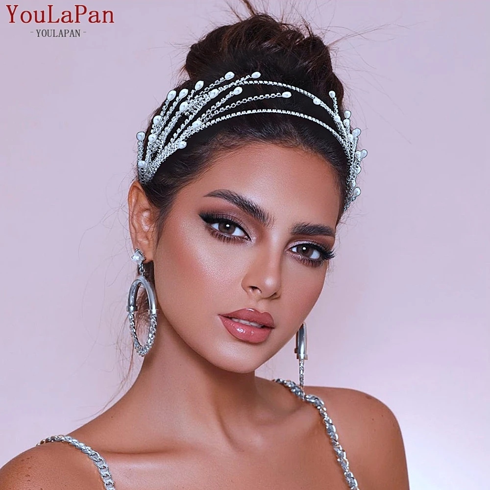 YouLaPan Bridal Crystal Headband Elegant Wedding Rhinestone Jewelry Accessories Woman Handmade Beads Tiaras Hair Hoop HP605
YouLaPan Bridal Crystal Headband Elegant Wedding Rhinestone Jewelry Accessories Woman Handmade Beads Tiaras Hair Hoop HP605