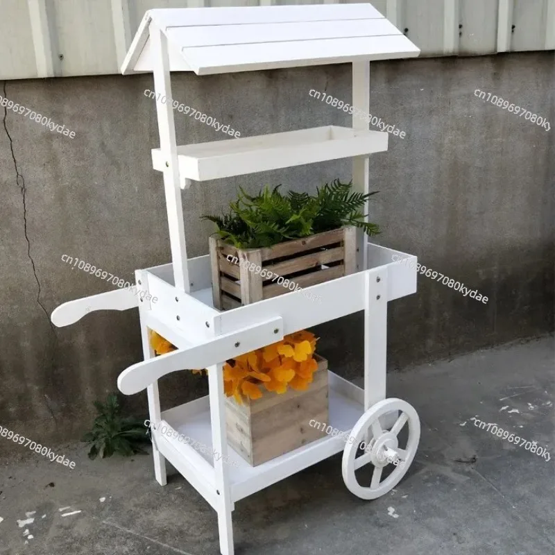 American Country Fir Storage Cart Retro Home Balcony Flower Stand Shop Window Bar Creative Decoration Ornament
American Country Fir Storage Cart Retro Home Balcony Flower Stand Shop Window Bar Creative Decoration Ornament