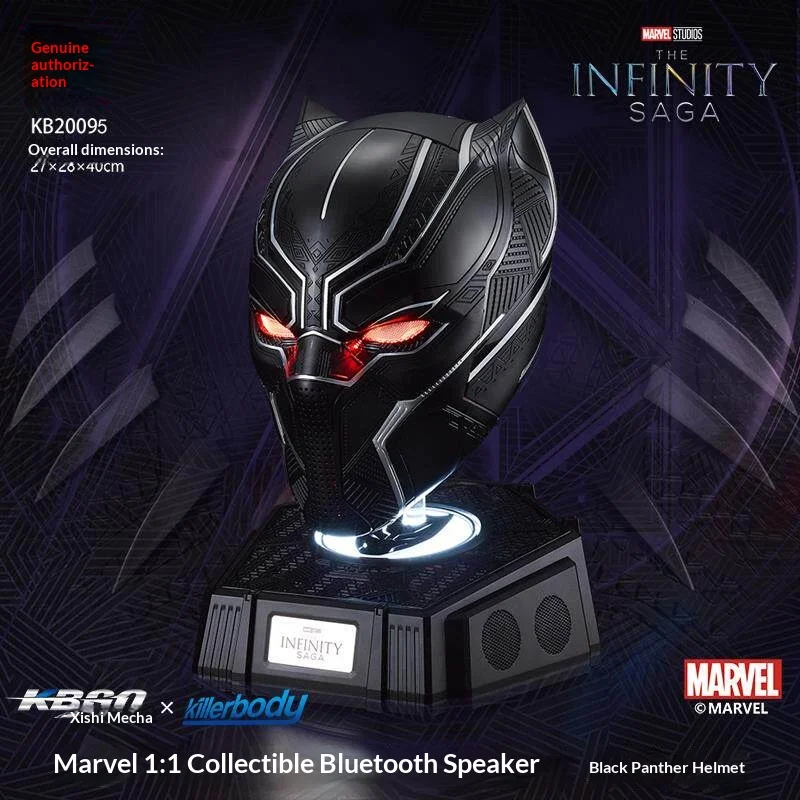 Шлем Black Panther от Killerbody Qianshi Mecha Marvel, масштаб 1:1, официальная лицензионная коллекционная модель для демонстрации, игрушка, подарок
Шлем Black Panther от Killerbody Qianshi Mecha Marvel, масштаб 1:1, официальная лицензионная коллекционная модель для демонстрации, игрушка, подарок