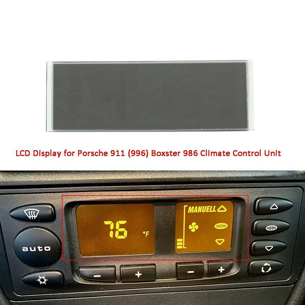 Digital Heater Climate Control Unit LCD Screen For 986 996 Car Interior Parts HAVC Instrument Clusters
Digital Heater Climate Control Unit LCD Screen For 986 996 Car Interior Parts HAVC Instrument Clusters