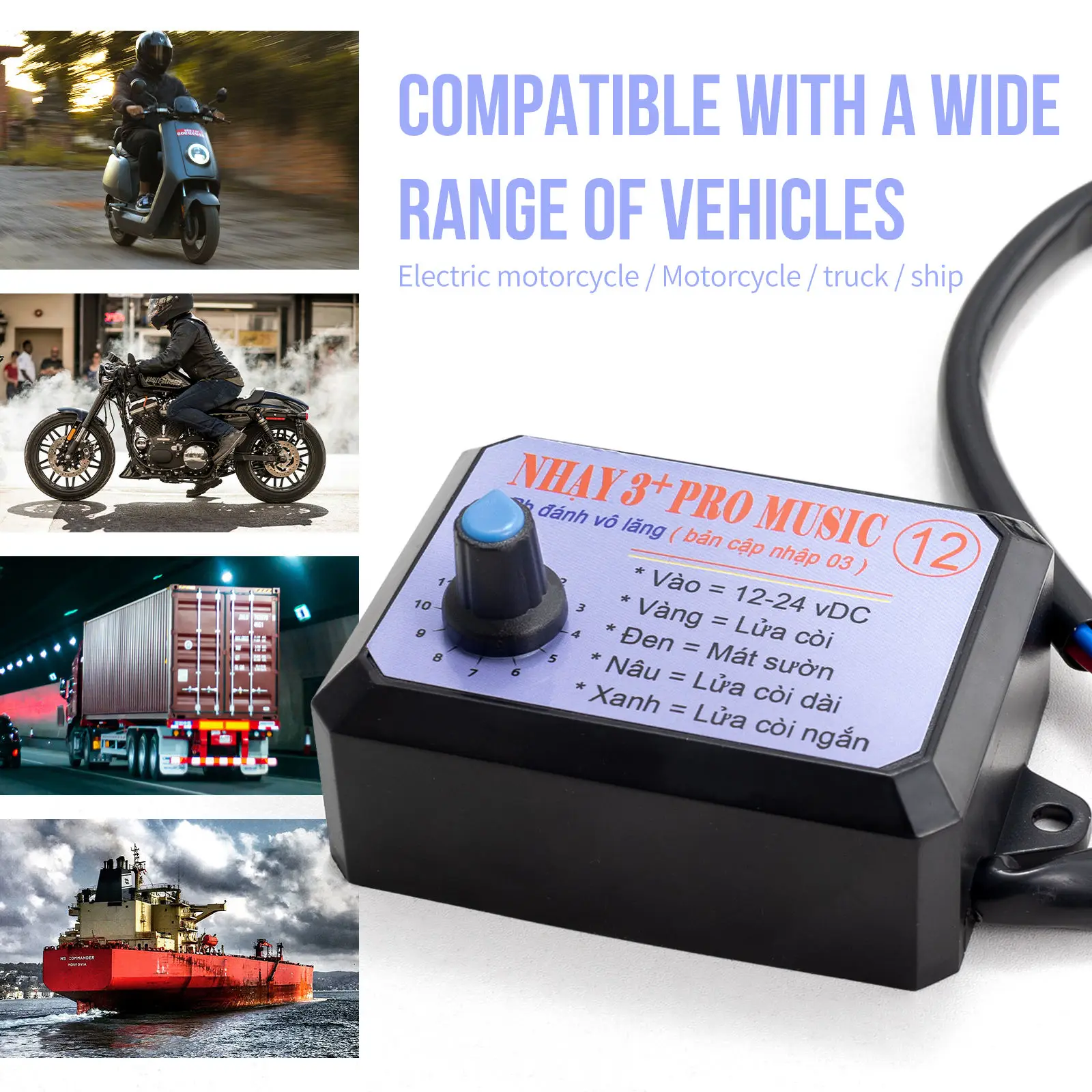 Car Horn Controller Switching 8 10 12 Songs Rapid Control Unit Car Horn Controller for Trucks Car motor tunebox relay music box
Car Horn Controller Switching 8 10 12 Songs Rapid Control Unit Car Horn Controller for Trucks Car motor tunebox relay music box