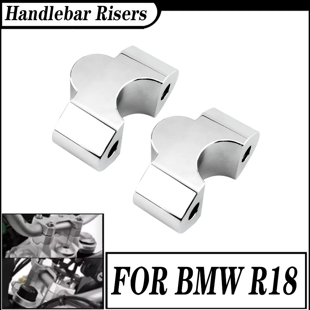 FOR BMW R18 R18B R18 Classic R18 Transcontinental 2020-2024 Handlebar Risers 15mm Rise 20mm Pullback Kit CNC Chrome Aluminum
FOR BMW R18 R18B R18 Classic R18 Transcontinental 2020-2024 Handlebar Risers 15mm Rise 20mm Pullback Kit CNC Chrome Aluminum