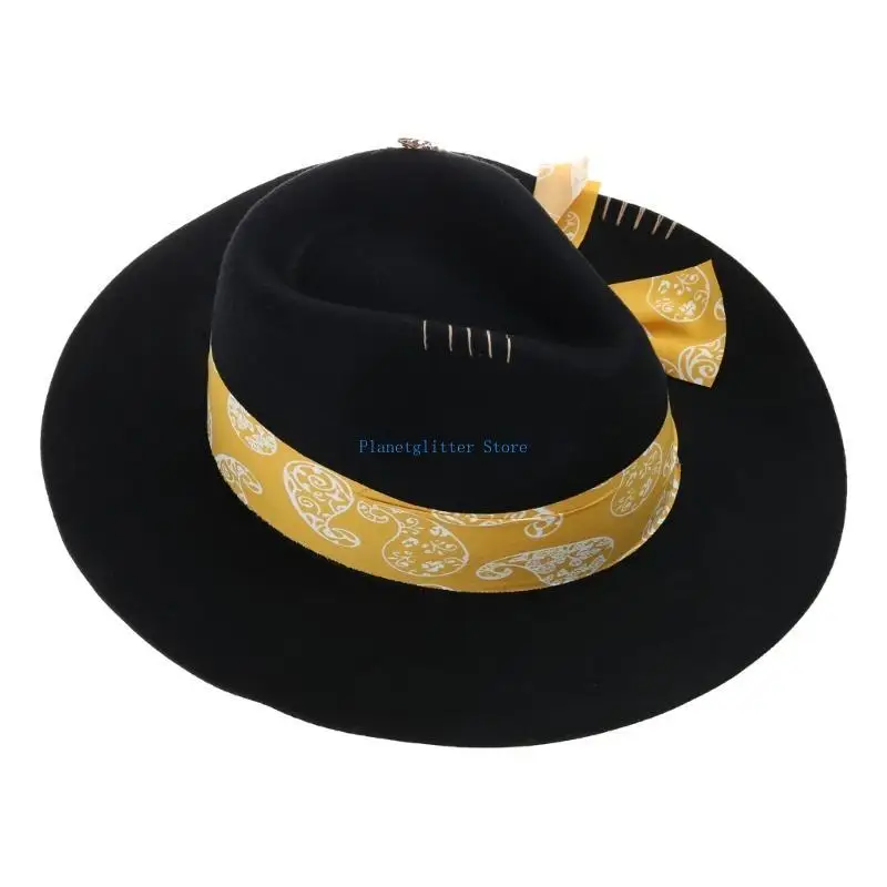 652B Sophisticated Unisex Hats Stage Performances Hat Sweatproof Hat Old Stylish Wool Hat for Party Fashion
652B Sophisticated Unisex Hats Stage Performances Hat Sweatproof Hat Old Stylish Wool Hat for Party Fashion