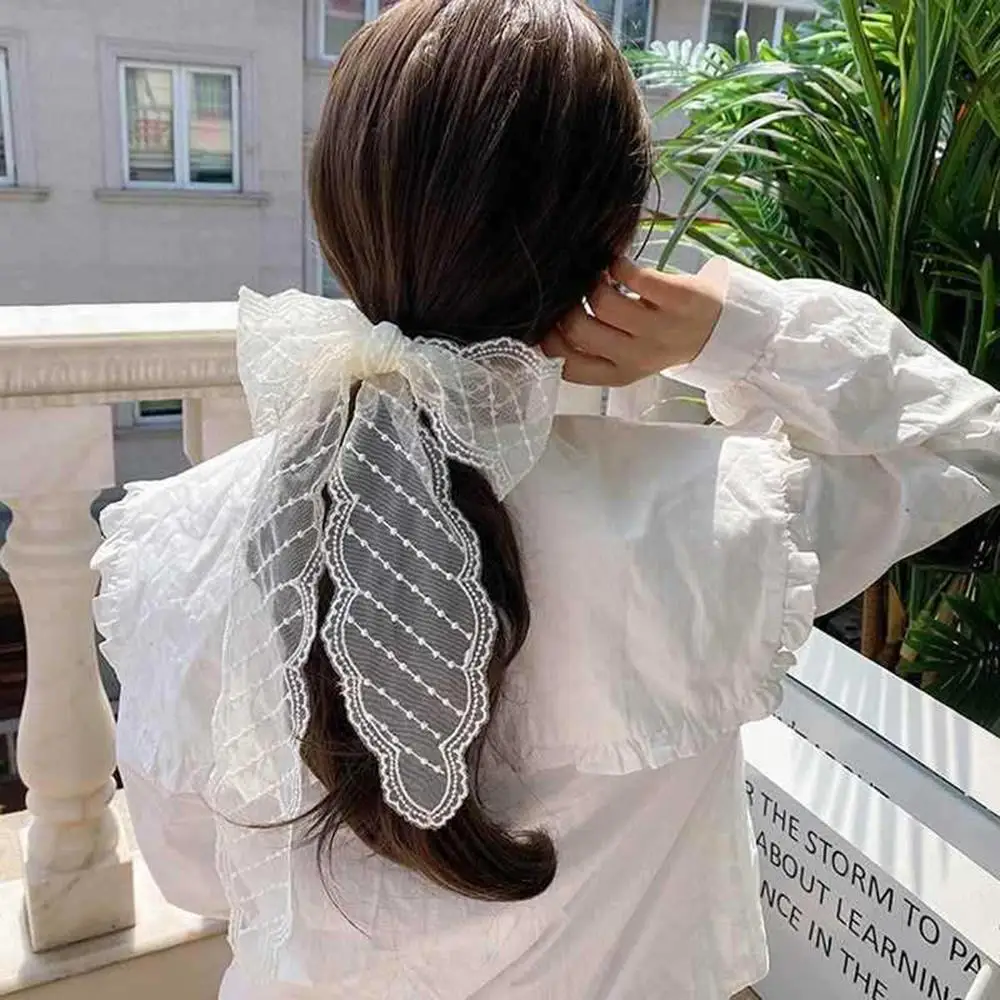 Long Ribbon Hair Band Lace Embroidery Hair Scarf Adjustable Bow Turban Headband Cute Decor Hair Accessories Soft Sweet Ties
Long Ribbon Hair Band Lace Embroidery Hair Scarf Adjustable Bow Turban Headband Cute Decor Hair Accessories Soft Sweet Ties