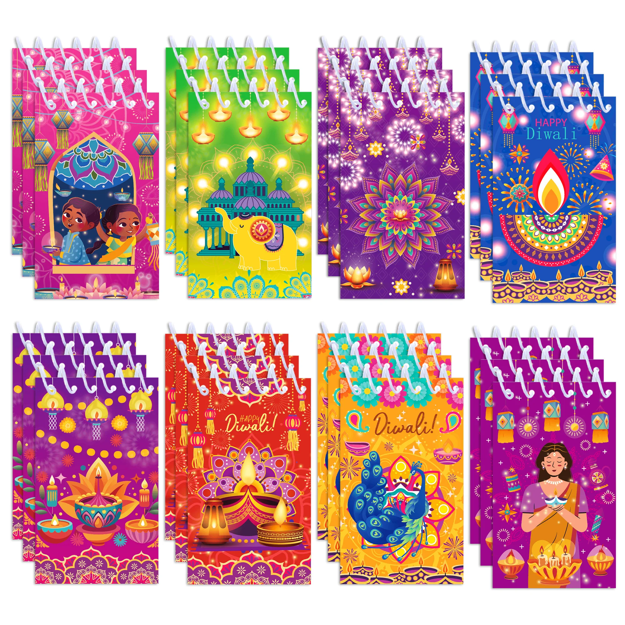 8/16/24 шт., спиральный карманный блокнот на тему Дивали, портативный мини-блокнот, блокнот на катушке, детские подарки, вечерние дневники Дивали
8/16/24 шт., спиральный карманный блокнот на тему Дивали, портативный мини-блокнот, блокнот на катушке, детские подарки, вечерние дневники Дивали