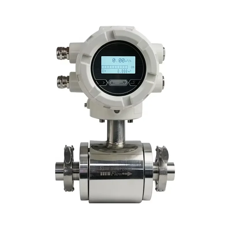 50mm Milk Flow Meter Different Tri Clamp Beer Mag Flow Meter
50mm Milk Flow Meter Different Tri Clamp Beer Mag Flow Meter