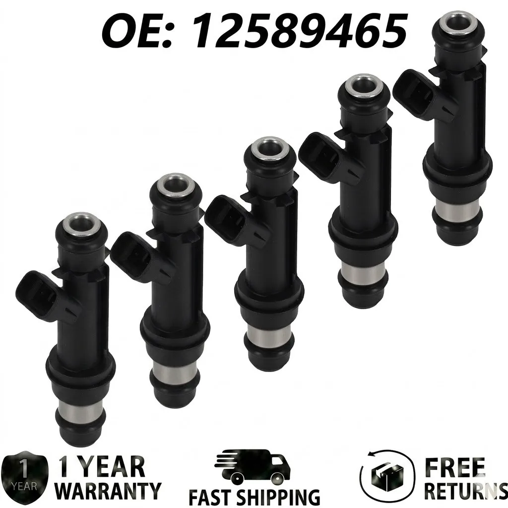 5pcs Fuel Injector Set for 2004-2006 Chevy Colorado 3.5L L5, Replacement Part, High Performance Engine Nozzle Kit
5pcs Fuel Injector Set for 2004-2006 Chevy Colorado 3.5L L5, Replacement Part, High Performance Engine Nozzle Kit
