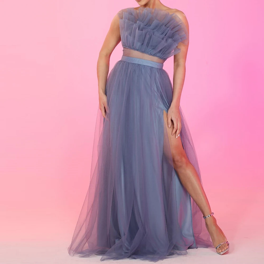 A-Line Scalloped Sleeveless Tulle Backless Floor Length Sweep Train Solid Color Elegant Luxury Evening Party Dress 2024
A-Line Scalloped Sleeveless Tulle Backless Floor Length Sweep Train Solid Color Elegant Luxury Evening Party Dress 2024