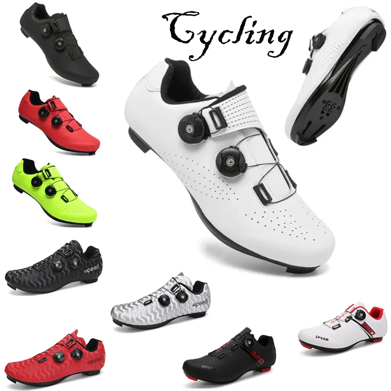 SPD Cycling Shoes for Men Women Breathable Lightweight Stiff Sole for Road Bike Indoor Outdoor Training Compatible
SPD Cycling Shoes for Men Women Breathable Lightweight Stiff Sole for Road Bike Indoor Outdoor Training Compatible
