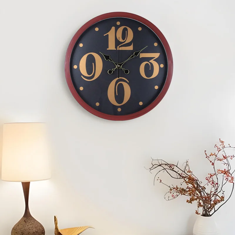 Wood grain silent wall clock living room decorative clock creative simple and modern
Wood grain silent wall clock living room decorative clock creative simple and modern