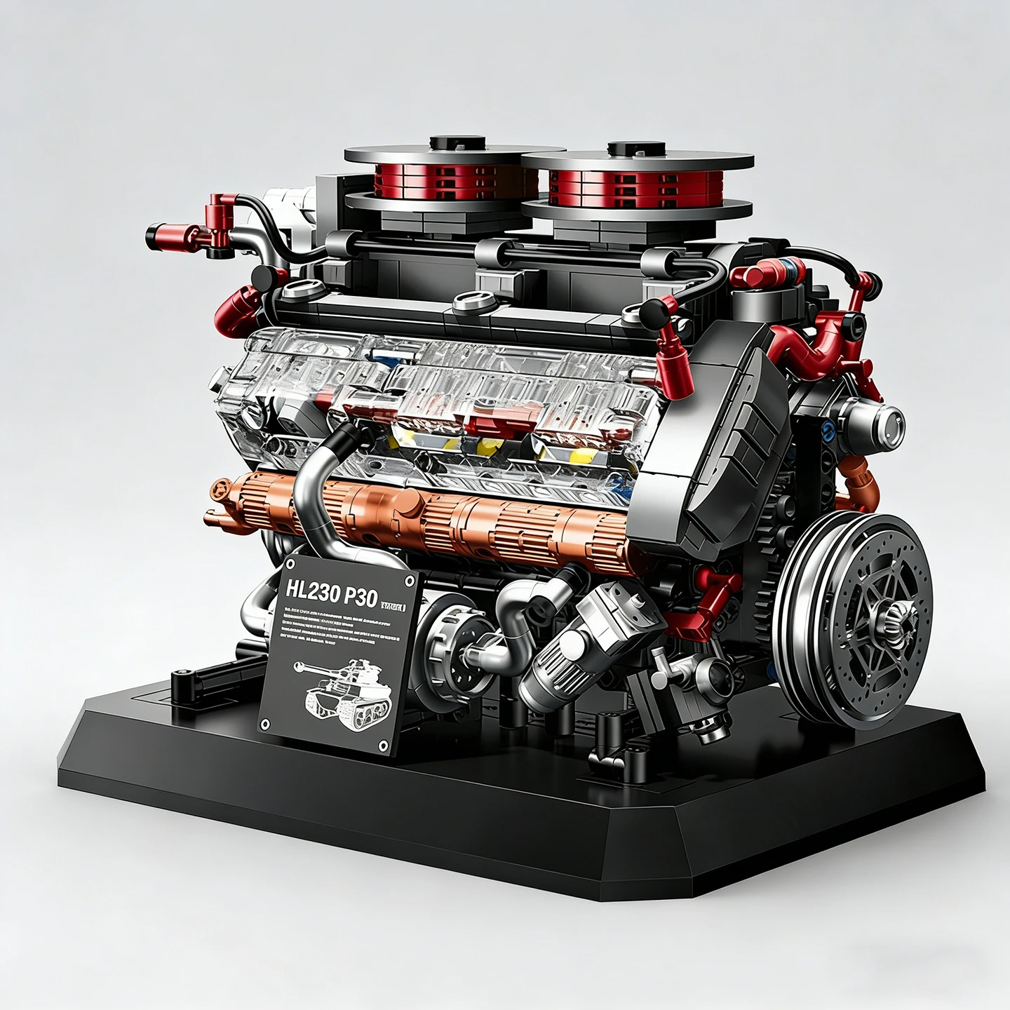 Сложная развивающая игрушка-головоломка для мальчиков 2026 года: Механический конструктор с моделью двигателя танка Тигр для танков Второй мировой войны
Сложная развивающая игрушка-головоломка для мальчиков 2026 года: Механический конструктор с моделью двигателя танка Тигр для танков Второй мировой войны