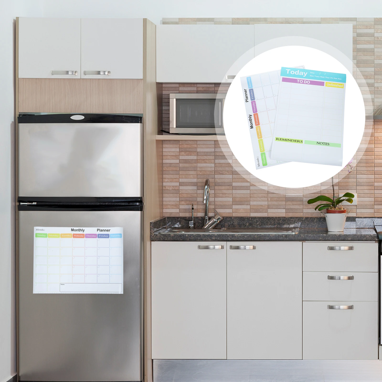 2pcs Dry Erase Magnetic Weekly Planner For Fridge To Do List Schedule Organizer Memo Message Wall Smooth Writing Surface
2pcs Dry Erase Magnetic Weekly Planner For Fridge To Do List Schedule Organizer Memo Message Wall Smooth Writing Surface