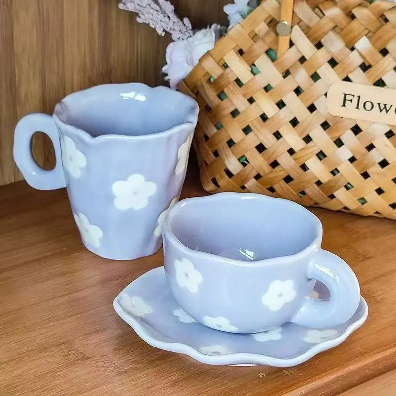 320ML Blue Cloud Hand Pinch Mug, Underglaze Color Ceramic Milk Coffee Cup, Office Drinking Ceramic Couple Breakfast Student Gift
320ML Blue Cloud Hand Pinch Mug, Underglaze Color Ceramic Milk Coffee Cup, Office Drinking Ceramic Couple Breakfast Student Gift