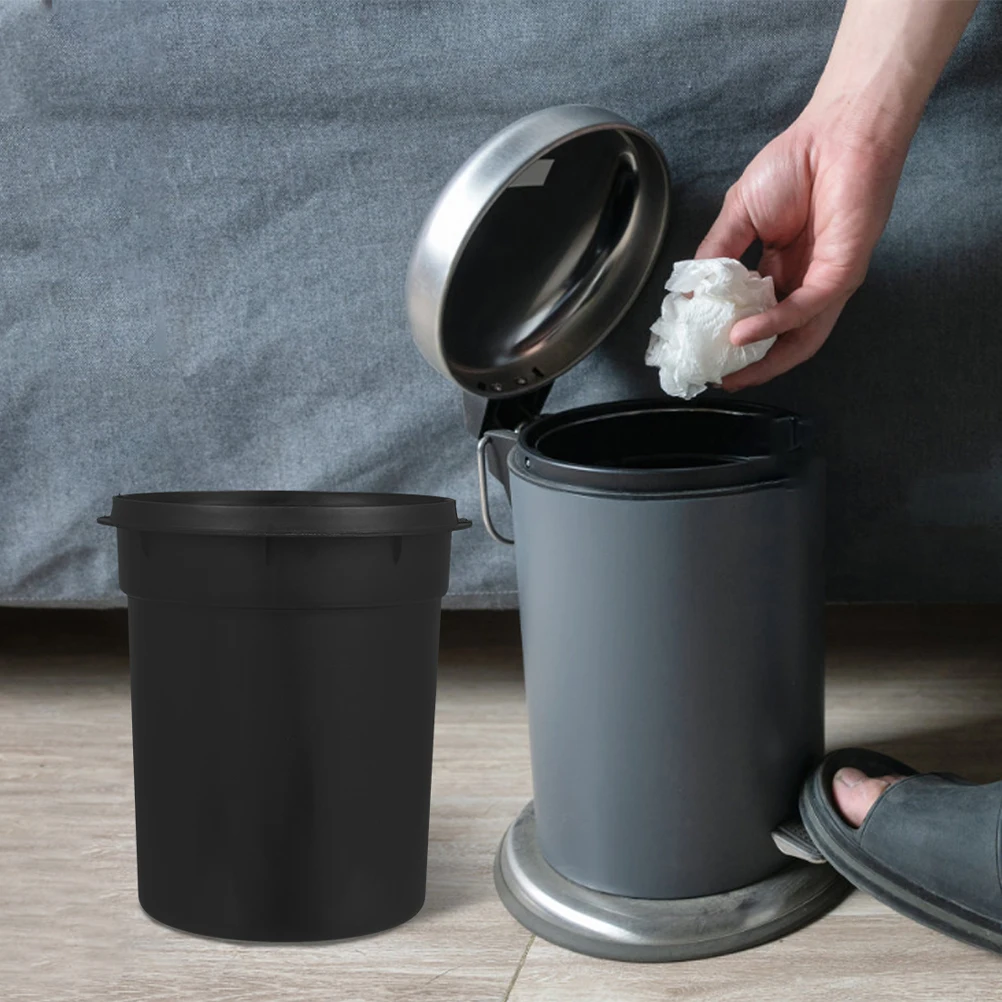 Trash Can Tube Container Black ABS Household Garbage Office Waste Waste Bucket Inner Bucket Part Storage Cylinder Plastic
Trash Can Tube Container Black ABS Household Garbage Office Waste Waste Bucket Inner Bucket Part Storage Cylinder Plastic