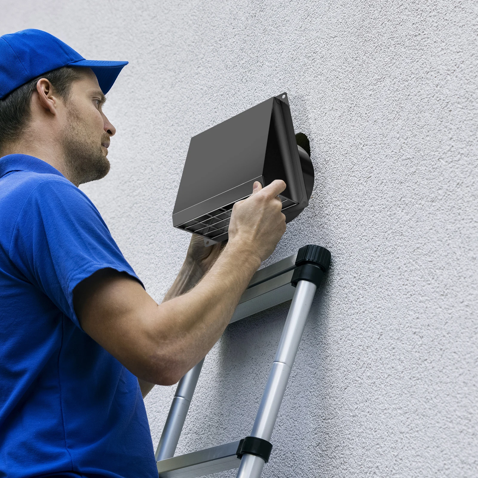 4 Inch Wall Mount Extractor Vent Wall Vent Exhaust Vent Cover Metal Exterior Vent Cover for House Range Hood AC
4 Inch Wall Mount Extractor Vent Wall Vent Exhaust Vent Cover Metal Exterior Vent Cover for House Range Hood AC