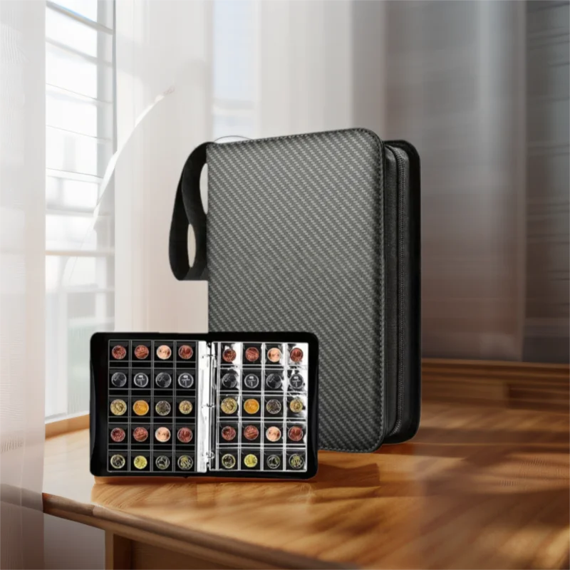 484 pocket commemorative coin collection album coin collection album twill large capacity zipper collection money storage bag
484 pocket commemorative coin collection album coin collection album twill large capacity zipper collection money storage bag