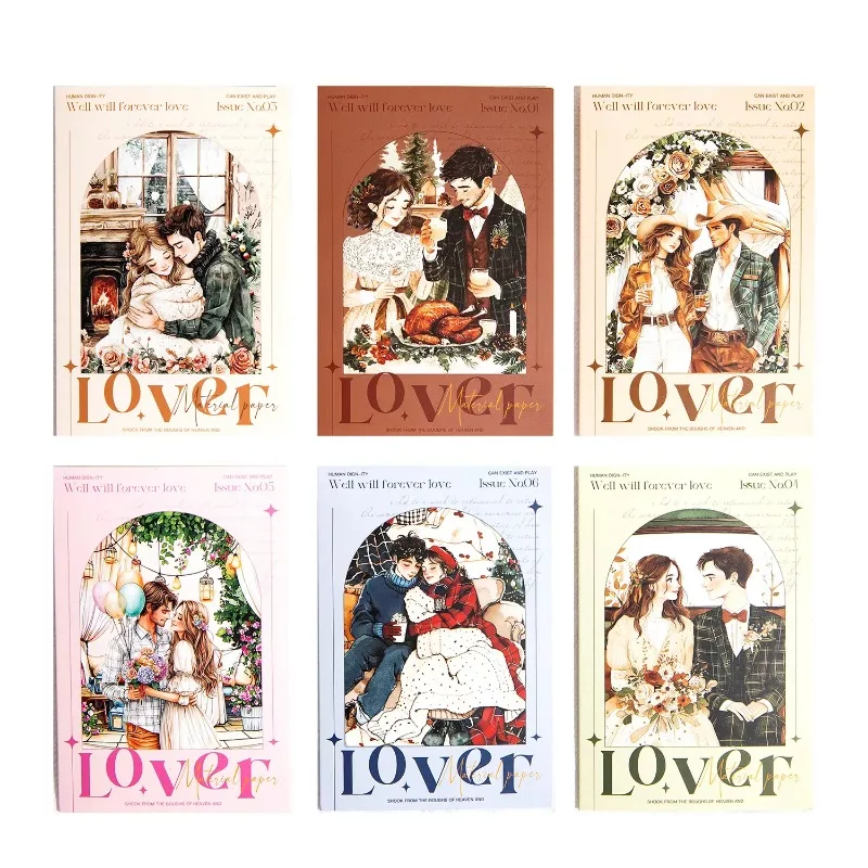 30Pcs PET Sticker Lovers Stationery Handbook Material Decorative Supplies Package Background Daily Scrapbook 172*104mm
30Pcs PET Sticker Lovers Stationery Handbook Material Decorative Supplies Package Background Daily Scrapbook 172*104mm