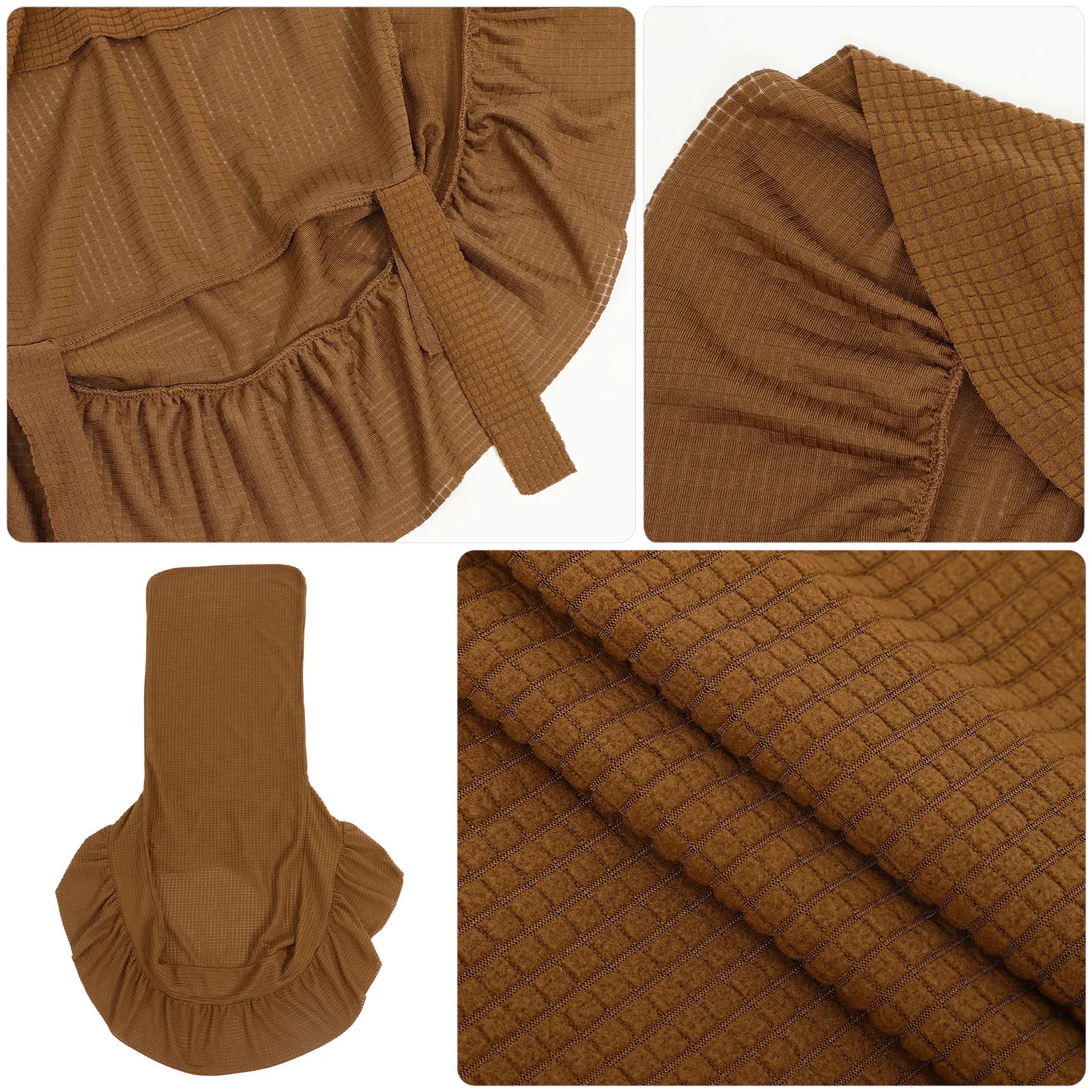 6Pcs Waterproof Checkered Chair Covers Elastic Stretch Chair Sleeve Protector for Dining Room Living Room
6Pcs Waterproof Checkered Chair Covers Elastic Stretch Chair Sleeve Protector for Dining Room Living Room