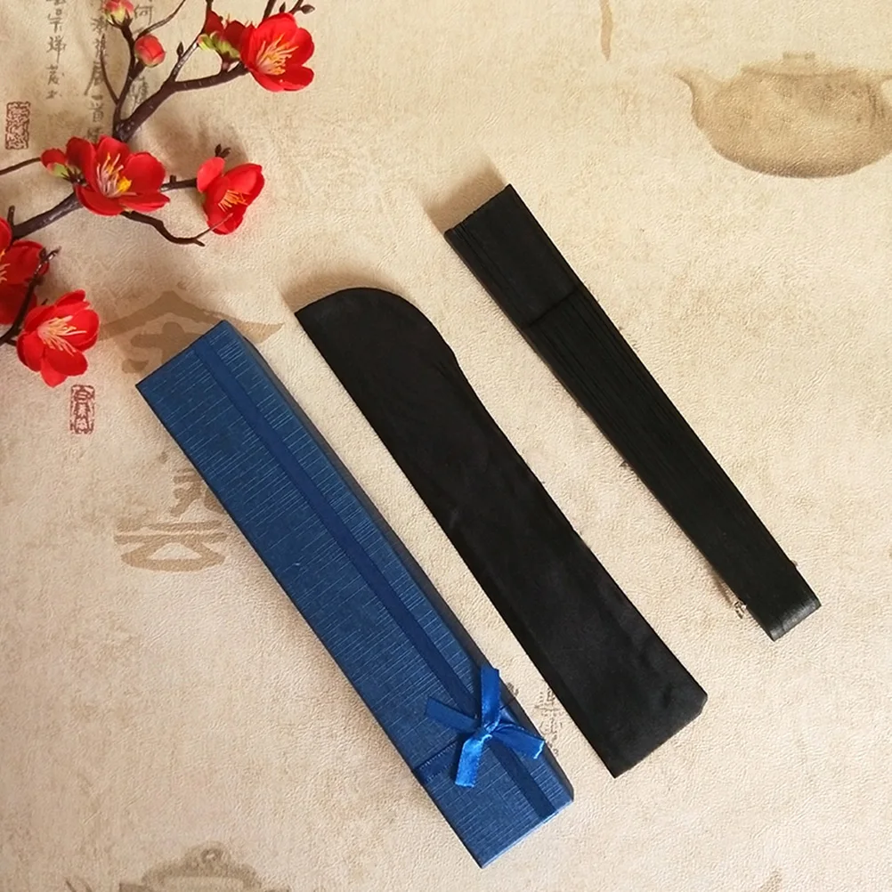 Men Foldable Fan Bamboo Bone Handheld Fan Chinese Folding Fan with Storage Bag and Paper Box (Black)
Men Foldable Fan Bamboo Bone Handheld Fan Chinese Folding Fan with Storage Bag and Paper Box (Black)