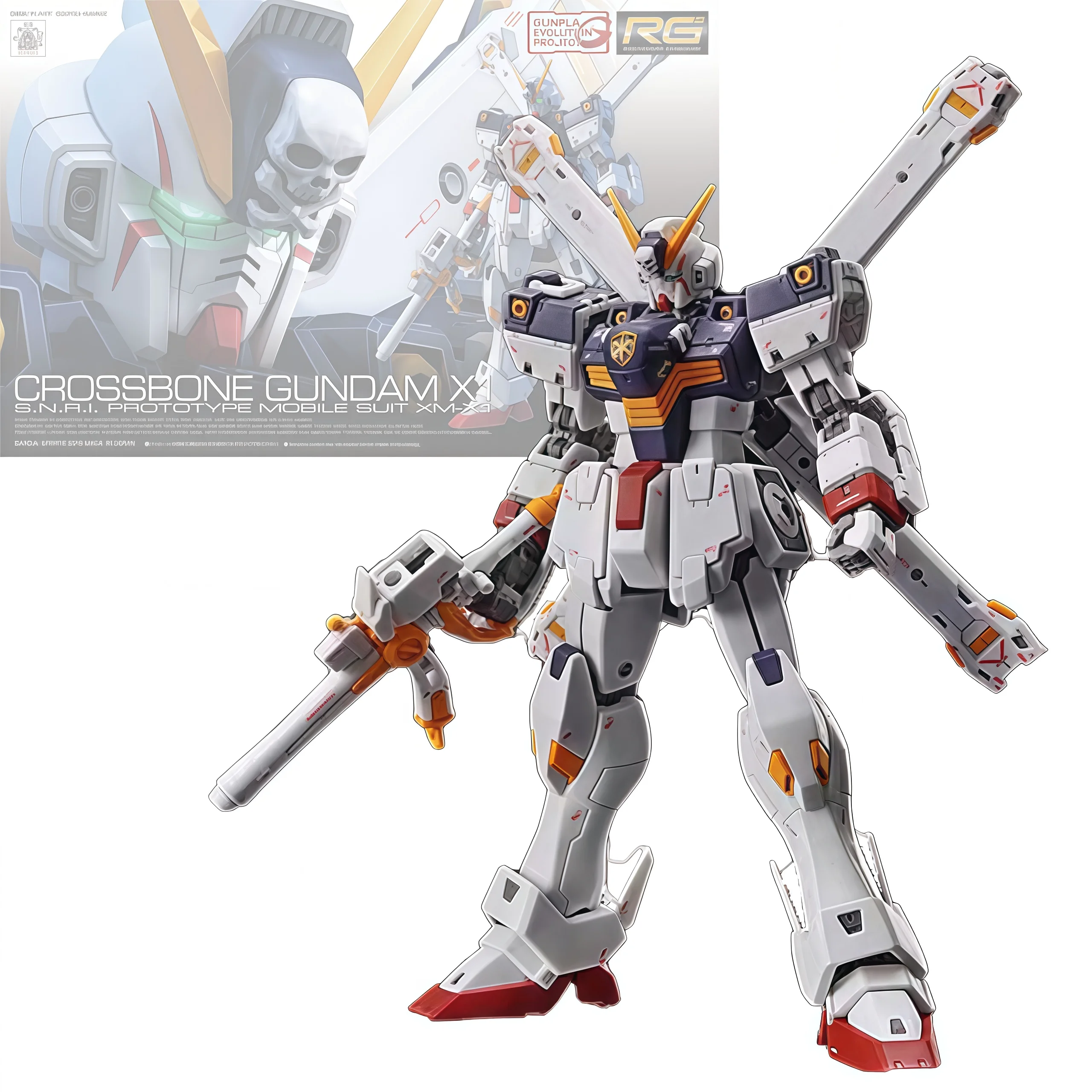 В наличии Bandai, натуральная модель Gundam, комплект RG 1/144 XM-X1, Crossbone Gundam X1, модель персонажа, коллекция игрушек в подарок
В наличии Bandai, натуральная модель Gundam, комплект RG 1/144 XM-X1, Crossbone Gundam X1, модель персонажа, коллекция игрушек в подарок