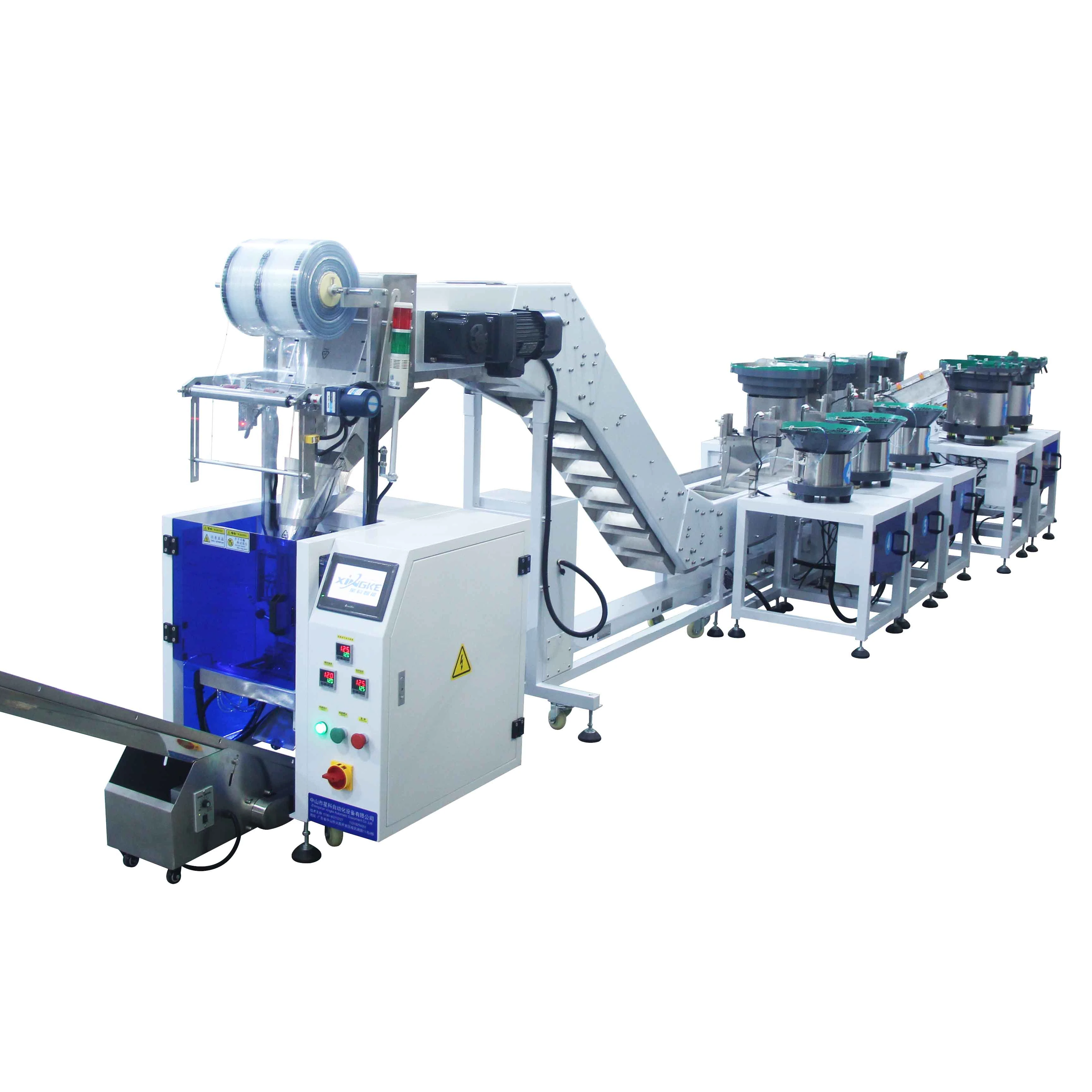 Automatic Equipment Plastic Bag Pouch Screw Rivet Fastener Bagging Packing Machine
Automatic Equipment Plastic Bag Pouch Screw Rivet Fastener Bagging Packing Machine