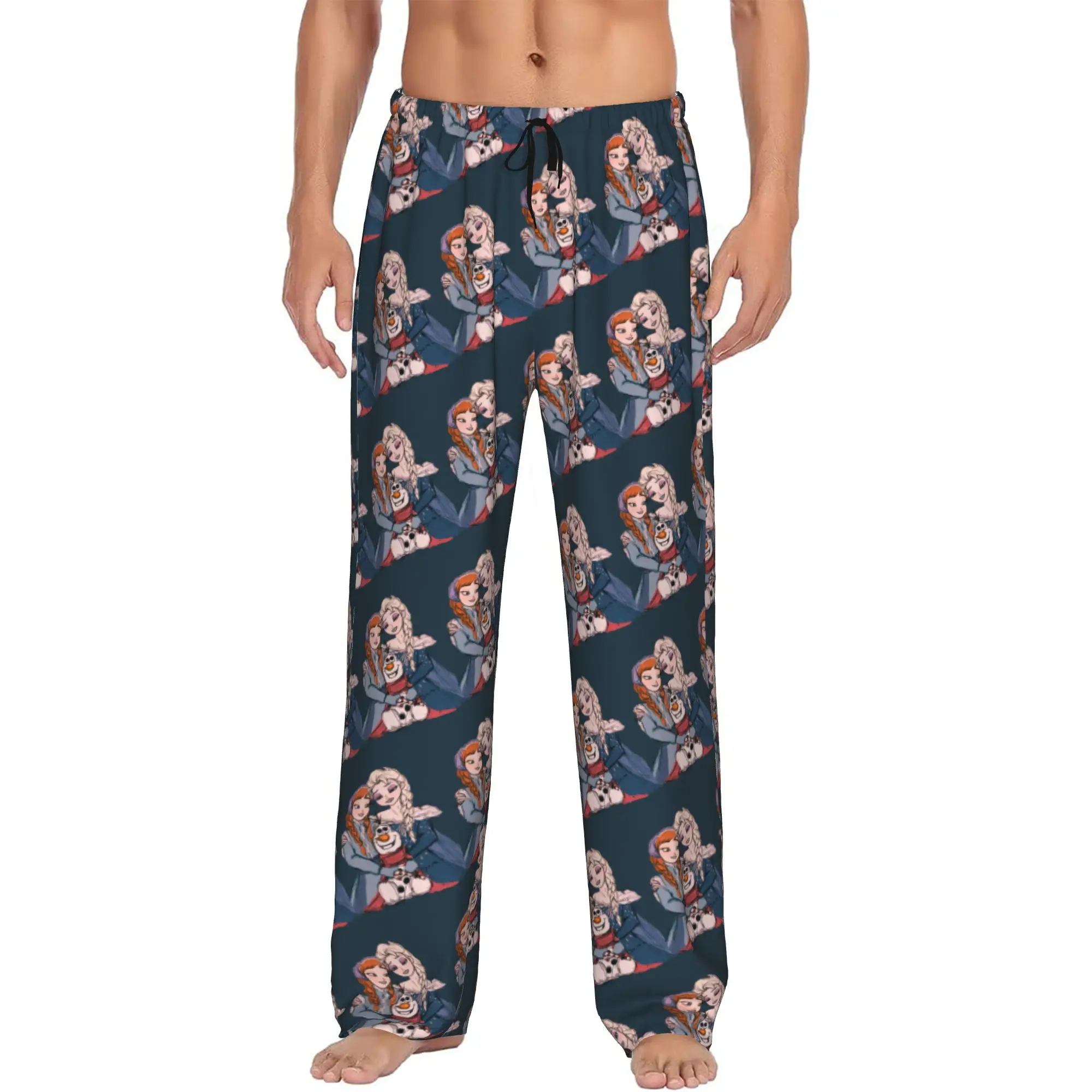 Custom F-Frozen Cartoon Pajama Pants Sleepwear Men's Elastic Waistband Sleep Lounge Bottoms with Pockets
Custom F-Frozen Cartoon Pajama Pants Sleepwear Men's Elastic Waistband Sleep Lounge Bottoms with Pockets