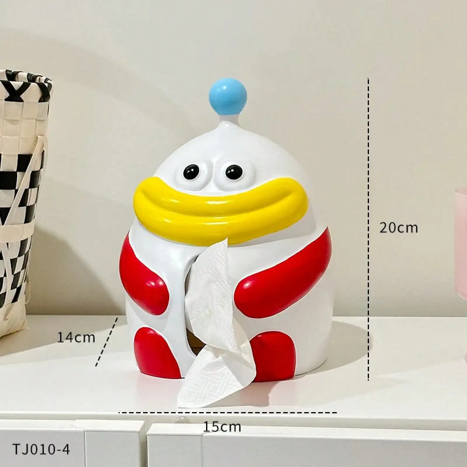 Cartoon Dopamine Tissue Box Living Room Coffee Table Desktop Decoration Ornament High-Value Tissue Storage Household Paper Box
Cartoon Dopamine Tissue Box Living Room Coffee Table Desktop Decoration Ornament High-Value Tissue Storage Household Paper Box