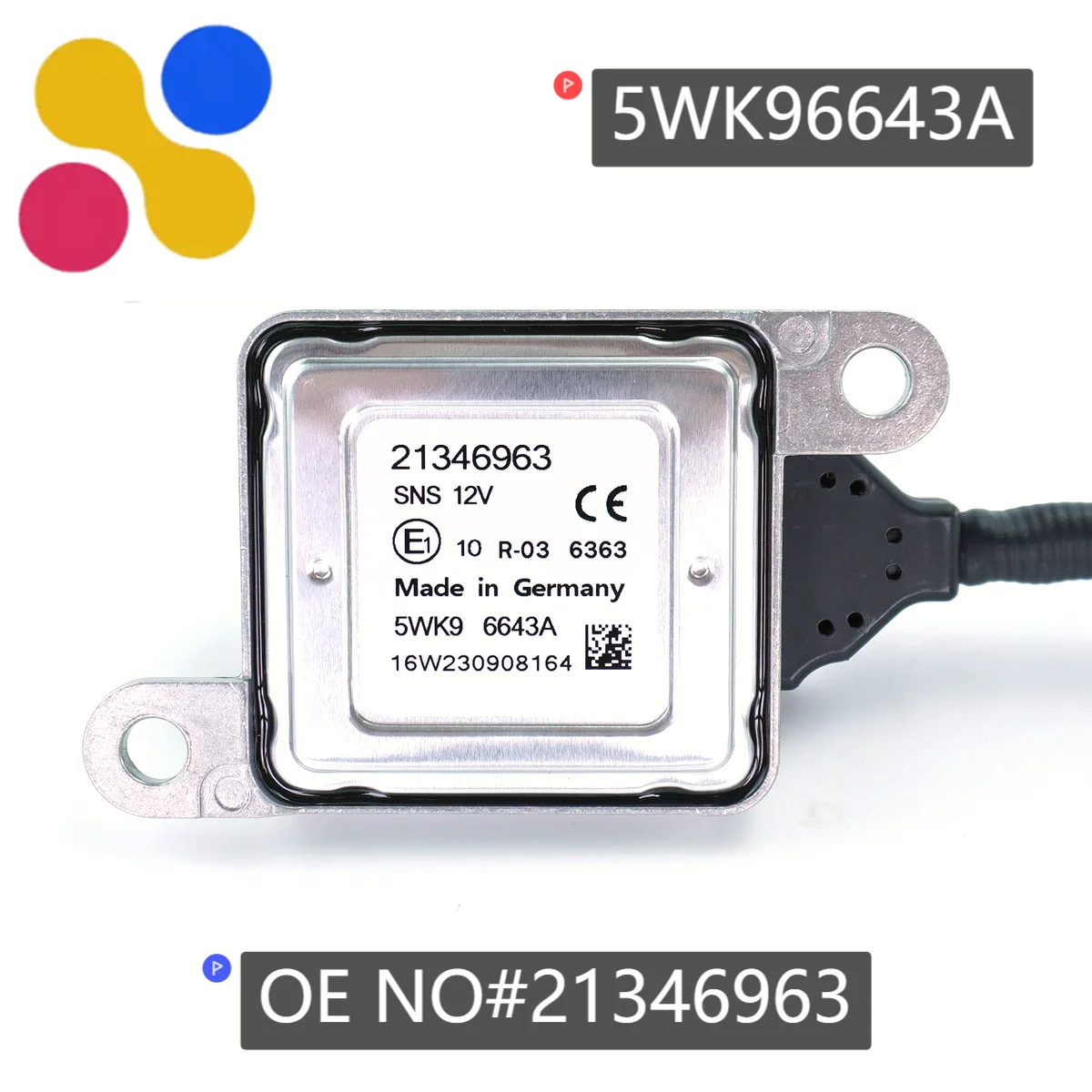 21346963 5WK96643A New Nitrogen Oxide Sensor High Quality NOx Sensor For Volvo 5WK9 6643A Truck Parts
21346963 5WK96643A New Nitrogen Oxide Sensor High Quality NOx Sensor For Volvo 5WK9 6643A Truck Parts