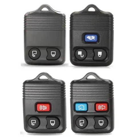 Jingyuqin 2/3/4 Tasten Remote Key Shell Fall Fob Abdeckung Für Ford Focus Komplette Escape Mustang Explorer lincoln Town Sport