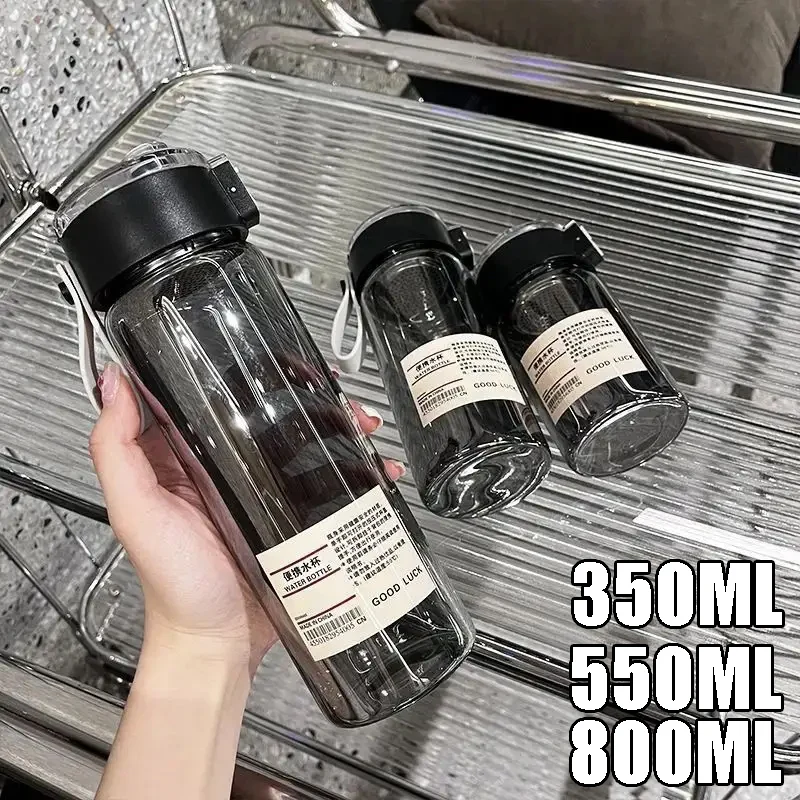 350/550/800Ml Transparent Water Bottles with Rope Portable Bpa Free Leakproof Drink Bottle Travel Drop-Resistant Tea Cup
350/550/800Ml Transparent Water Bottles with Rope Portable Bpa Free Leakproof Drink Bottle Travel Drop-Resistant Tea Cup