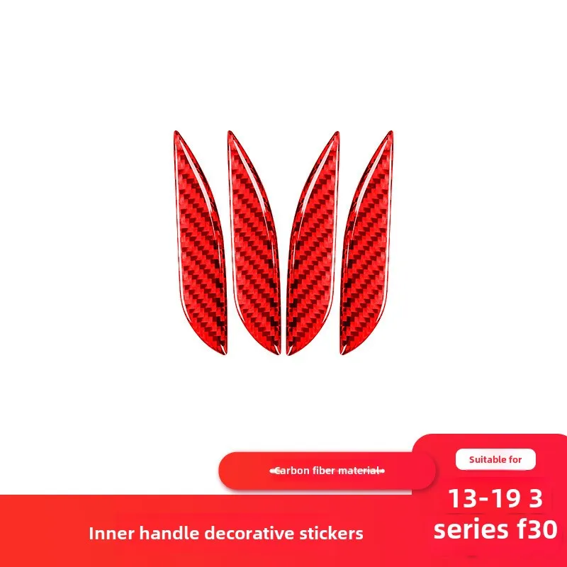 Suitable for Bmw13-19New Style3SeriesF30Red Carbon Fiber Interior Modification Inner Door Decorative Handle Stickers
Suitable for Bmw13-19New Style3SeriesF30Red Carbon Fiber Interior Modification Inner Door Decorative Handle Stickers