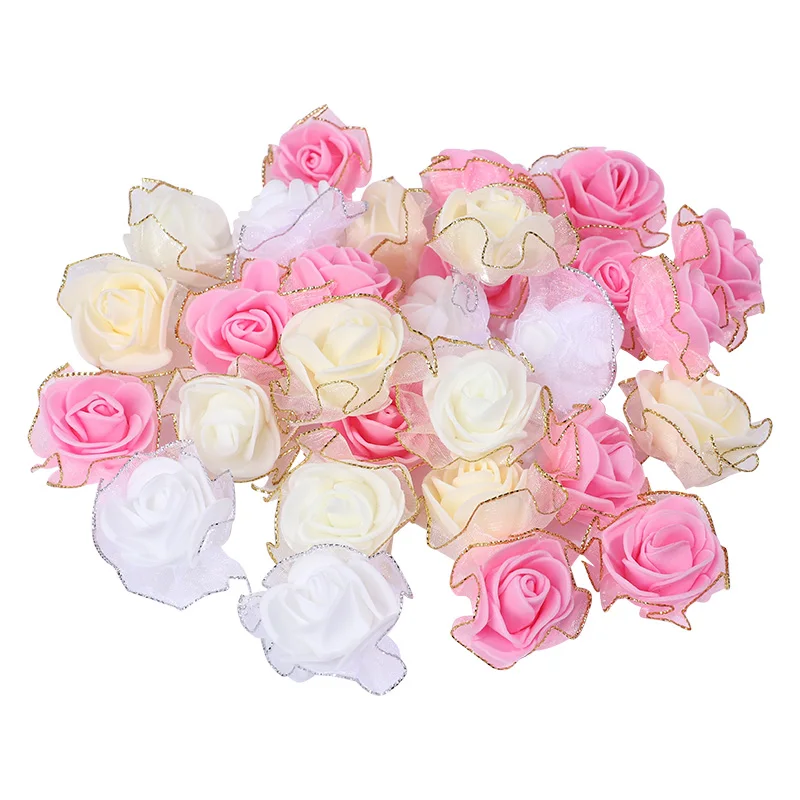 4cm Lace Artificial Rose Heads Foam Artificial Flower Wedding Party DIY Centerpieces Decoration Supplies Scrapbooking DIY Wreath
4cm Lace Artificial Rose Heads Foam Artificial Flower Wedding Party DIY Centerpieces Decoration Supplies Scrapbooking DIY Wreath