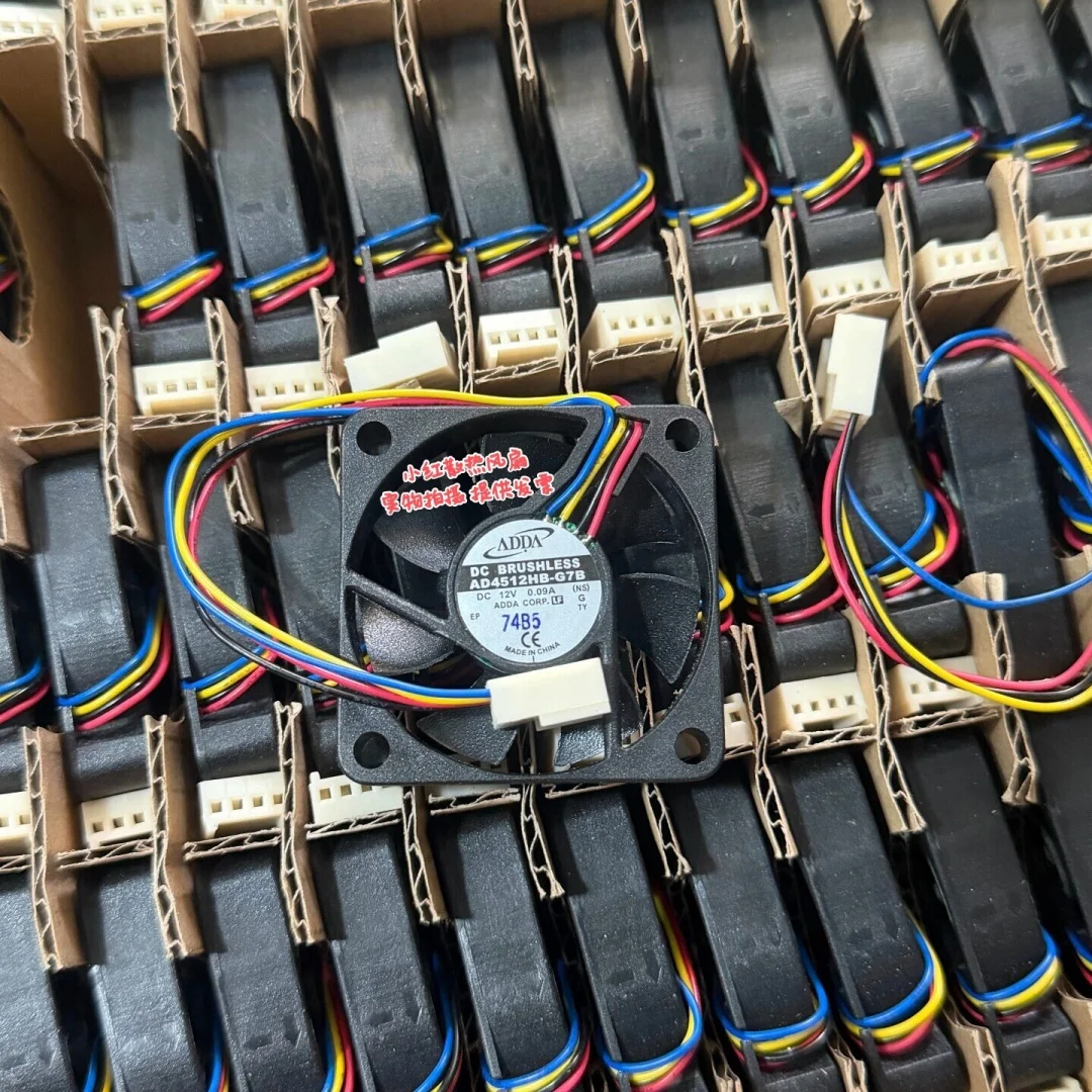 ADDA AD4512HB-G7B DC 12V 0.09A 45x45x10mm 4-Wire Server Cooling Fan
ADDA AD4512HB-G7B DC 12V 0.09A 45x45x10mm 4-Wire Server Cooling Fan