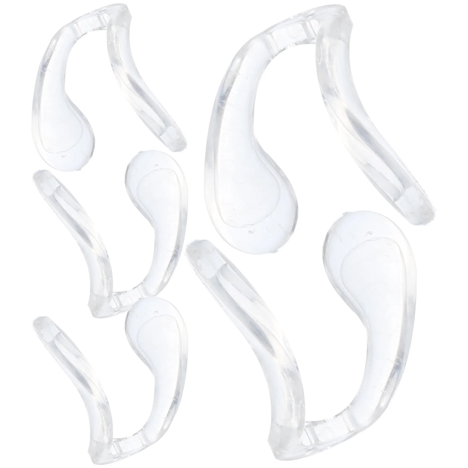 5Pcs Reusable Saddle Nose Pads High Elastic Silicone Nose Guards for Eyeglasses Anti Slip Stable Fit for All Day Wear
5Pcs Reusable Saddle Nose Pads High Elastic Silicone Nose Guards for Eyeglasses Anti Slip Stable Fit for All Day Wear