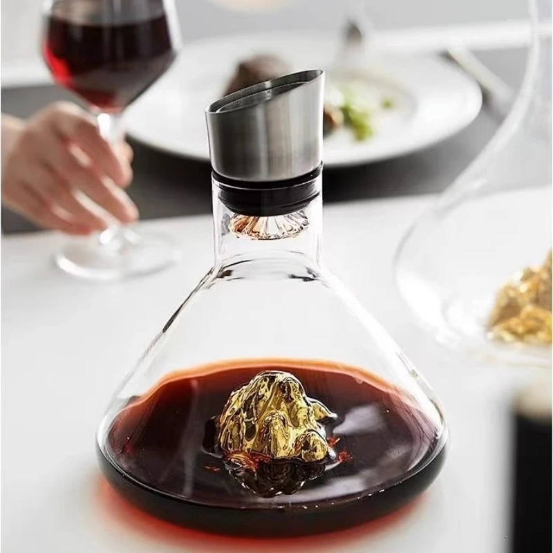 Iceberg Red Wine Fast Decanter Household High-Grade Online Celebrity Wine Glass Set European Luxury High-End Wine Pot
Iceberg Red Wine Fast Decanter Household High-Grade Online Celebrity Wine Glass Set European Luxury High-End Wine Pot
