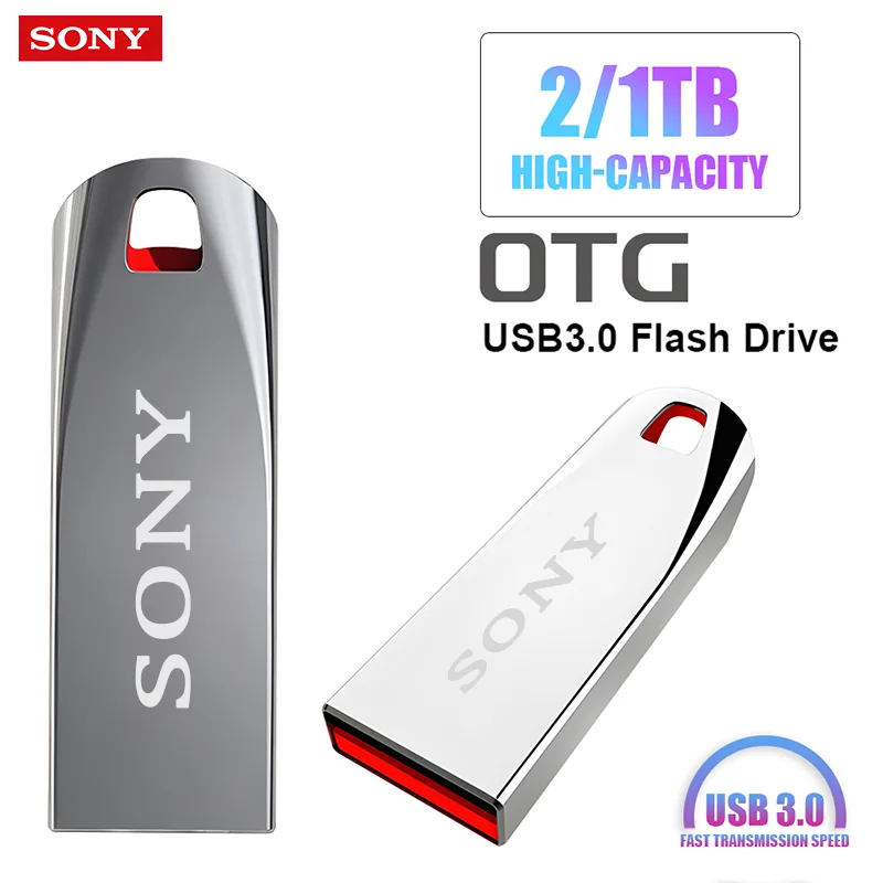SONY High Speed USB 3.0 Flash Drive 2TB 1TB 256GB 512GB 128GB Metal PenDrive Portable Memory Stick for Xiaomi Phone
SONY High Speed USB 3.0 Flash Drive 2TB 1TB 256GB 512GB 128GB Metal PenDrive Portable Memory Stick for Xiaomi Phone
