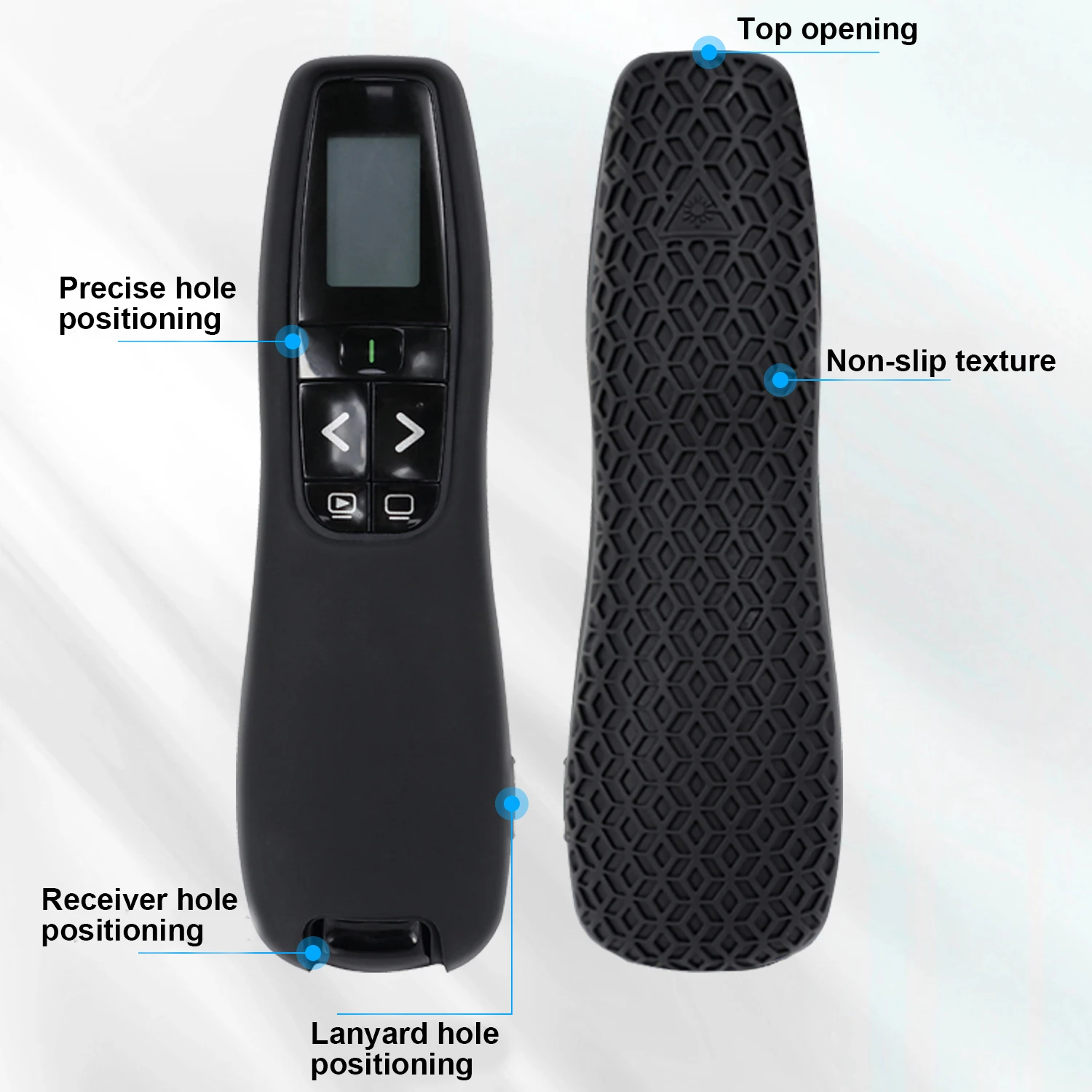 Soft Silicone Cover Protective Case Compatible with for Logitech Wireless Presenter R800 Silicone Remote Controller Cases
Soft Silicone Cover Protective Case Compatible with for Logitech Wireless Presenter R800 Silicone Remote Controller Cases