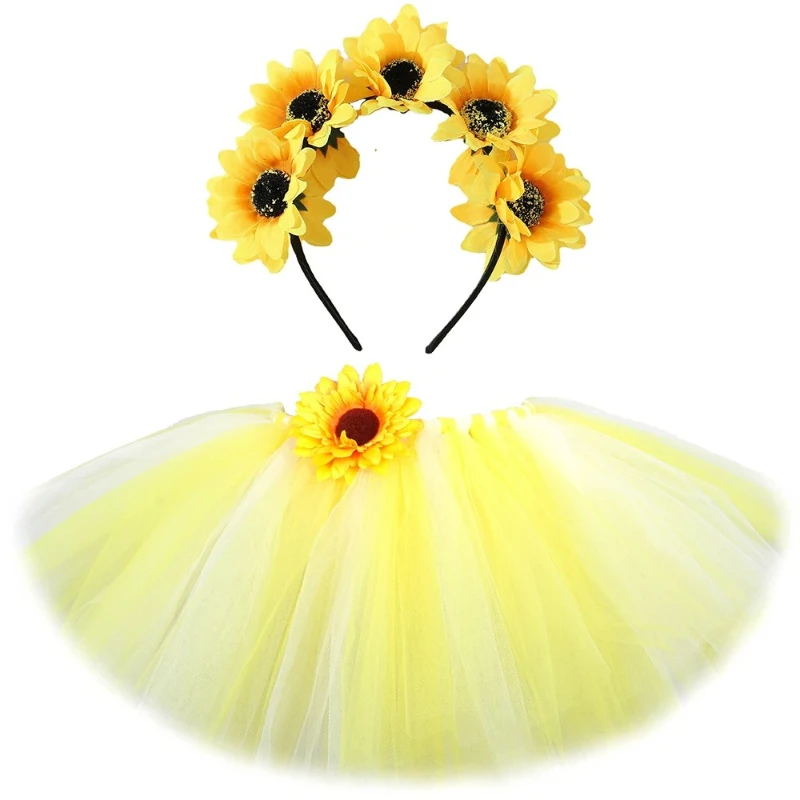 Yellow Sunflower Tutu Skirt for Kids Toddler Photoshoot Ballet Tutus Birthday Dance Outfit Girls for Hawaiian Dress Up Costumes
Yellow Sunflower Tutu Skirt for Kids Toddler Photoshoot Ballet Tutus Birthday Dance Outfit Girls for Hawaiian Dress Up Costumes