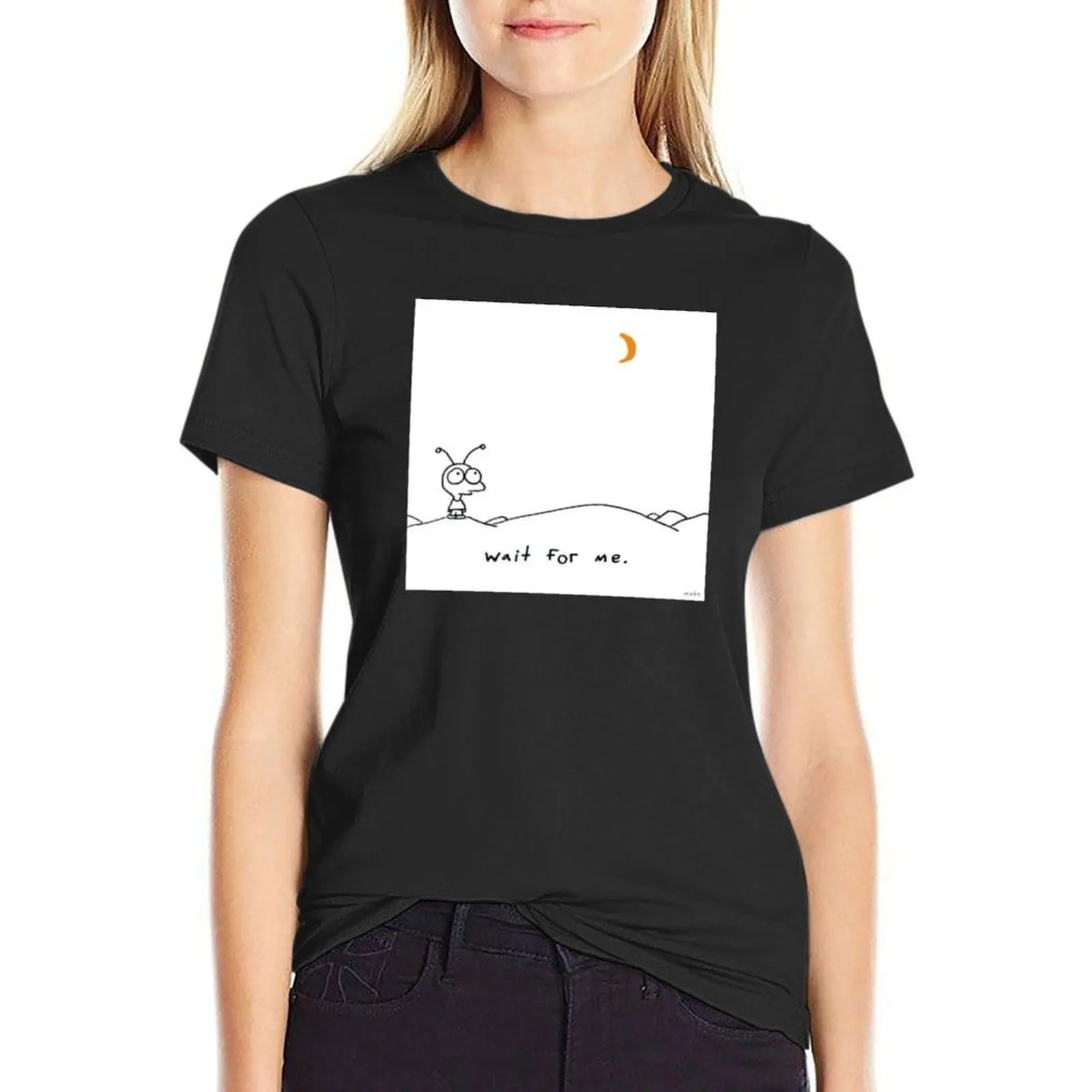 Moby Wait for Me T-Shirt Short sleeve tee summer clothes shirts graphic tees Female clothing oversized t shirts for Women
Moby Wait for Me T-Shirt Short sleeve tee summer clothes shirts graphic tees Female clothing oversized t shirts for Women