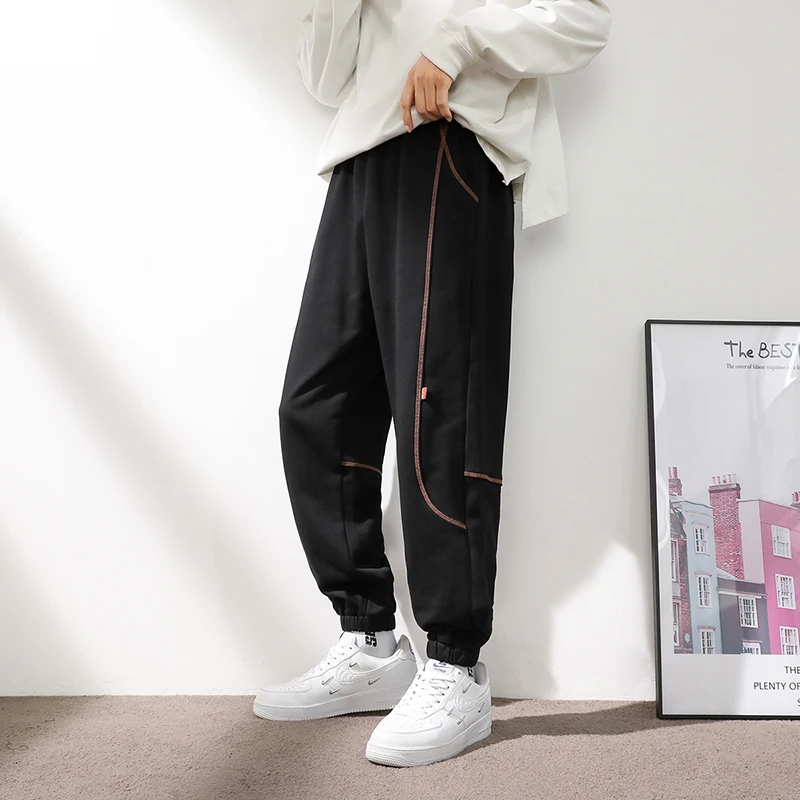 Real pants men's spring and autumn Korean trend bundle foot nine-point sweater pants loose gray sweatpants men's casual pants
Real pants men's spring and autumn Korean trend bundle foot nine-point sweater pants loose gray sweatpants men's casual pants