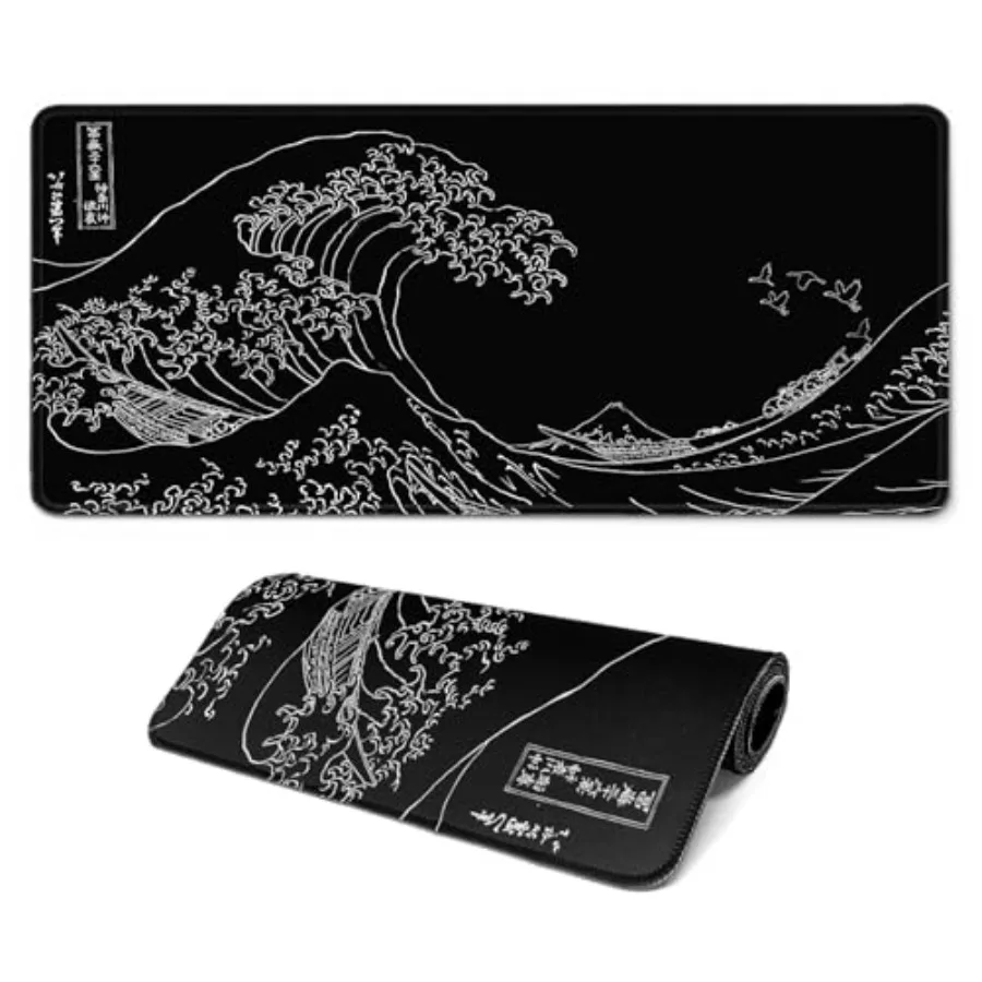 Gaming Mouse Pad, Large 31.5 x 11.8 Inch Mousepad, Long Keyboard Pad, Cute Mouse Mat for Computer with Stitched Edges and Non-S
Gaming Mouse Pad, Large 31.5 x 11.8 Inch Mousepad, Long Keyboard Pad, Cute Mouse Mat for Computer with Stitched Edges and Non-S