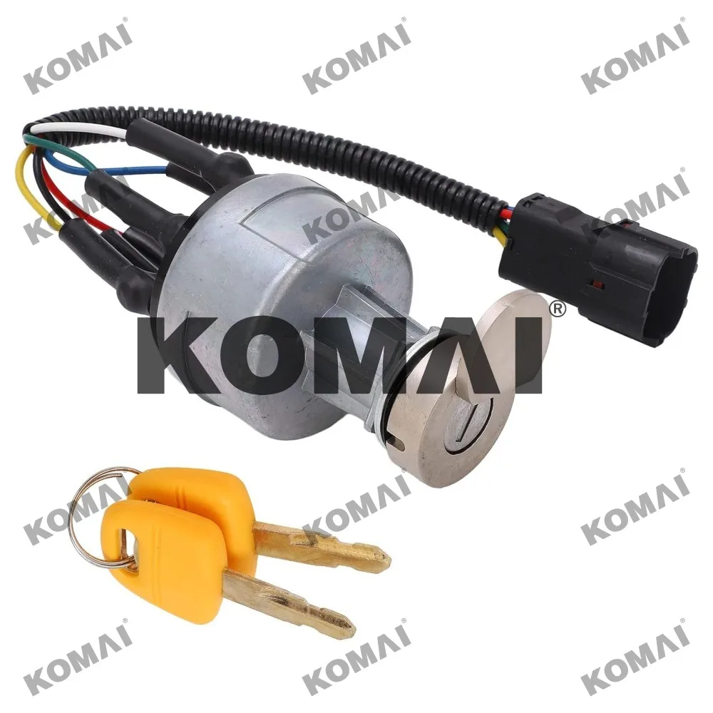 Защитная крышка переключателя зажигания стартера XOJOX, 2 ключа для экскаватора Sany SY210 SY235 SY225 
Защитная крышка переключателя зажигания стартера XOJOX, 2 ключа для экскаватора Sany SY210 SY235 SY225