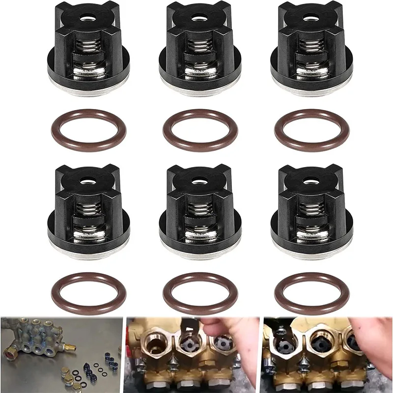 AR1828 Water Pump Check Valves Kit Compatible with Annovi Reverberi 18mm XR RK RKA RKV 70-0179,Replace Pressure Washer Valve Kit
AR1828 Water Pump Check Valves Kit Compatible with Annovi Reverberi 18mm XR RK RKA RKV 70-0179,Replace Pressure Washer Valve Kit